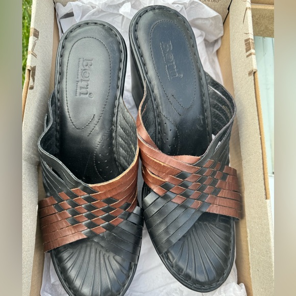 Born woven wedge sandals - Picture 2 of 5